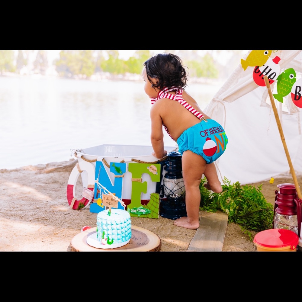 1st Birthday O’fishally One Smash Cake Outfit View 2
